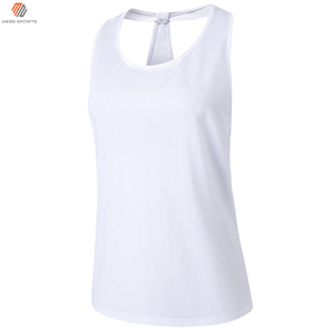 Camisetas sin Mangas para Mujer, Chaleco Deportivo para Yoga, Gimnasio, Fitness, Running, Ropa de Entrenamiento de Secado Rápido y Transpirable, Poliéster/Algodón - Product Image 4
