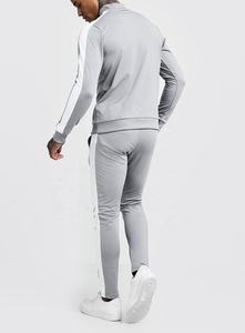 Chándal con cremallera y logotipo personalizado de alta calidad, venta al por mayor, nuevo diseño, forro polar con rayas laterales, tarifas muy baratas con características personalizadas - Product Image 6