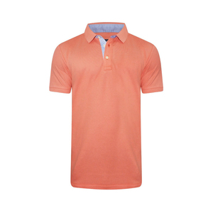 Polo de Algodón 100% Bordado para Hombre, Estilo Casual, para OEM, Personalizado, de Alta Calidad, Manga Corta, Tejido - Product Image 1