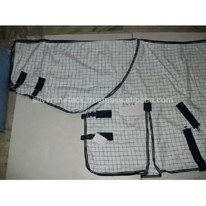 ออสเตรเลียตรวจสอบฤดูร้อนพรมม้ากันน้ำ-ผ้าฝ้ายโพลีเอสเตอร์ปรับแต่งสีได้ - Product Image 4