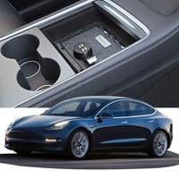 Boîte de sécurité métallique Tuojue pour voiture, coffre-fort caché pour Tesla Model 3/Y, organisateur de rangement sécurisé pour objets de valeur, couleur unie, livraison rapide depuis l'entrepôt américain