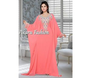 ชุดเพื่อนเจ้าสาวอิสลาม Abaya Dubai,ชุดผู้หญิงอาหรับแบบปักสไตล์ลำลองมุสลิมใหม่ปี2022 - Product Image 1