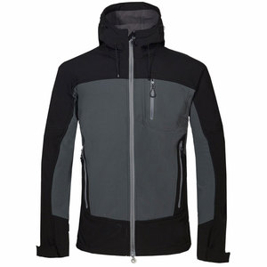 Chaqueta universitaria de concha blanda recubierta para hombre con logotipo personalizado, ropa cómoda para deportes de invierno - Product Image 1