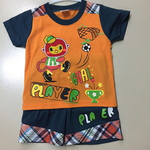 ชุดนอนแขนสั้นสำหรับเด็กผู้ชาย,ชุดนอนเด็กสำหรับฤดูร้อน - Product Image 5