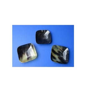 Plateau de service en forme de corne, pour nettoyer le lave-vaisselle, plateau de service rond pour petite taille et klaxon naturel, 3 tailles différentes - Product Image 1