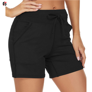 Pantalones cortos de alta calidad para mujer, ropa de gimnasio personalizada, OEM, con logotipo de marca impreso/bordado, barata, venta al por mayor - Product Image 3