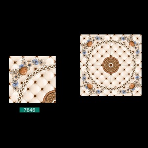 Carrelage de sol en porcelaine de couleur vive image 3d carrelage de sol 40x40cm - Product Image 3