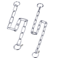 Collier à maillons droits classiques en acier inoxydable 304 pour chiens de taille moyenne - Vente en gros