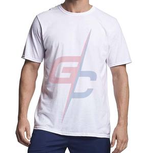 Fournisseur de t-shirts à manches courtes en coton pour hommes athlétiques - Product Image 1