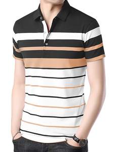 ผู้ชายเสื้อยืดผ้าฝ้าย/โพลีเอสเตอร์ปกติพอดี/ผู้ชายสูงถนนเสื้อยืด - Product Image 5