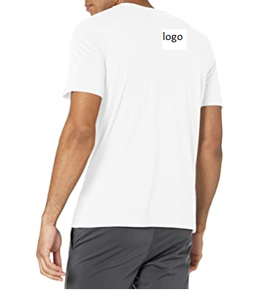 Camiseta activa para hombre, Camisa de algodón y poliéster, 60 algodón, 40 poliéster, reciclada, importada, con cierre, lavado a máquina, Regular fit, disponible en China - Product Image 2