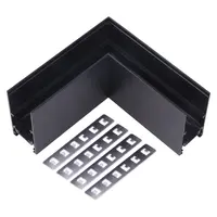 Hot Sale Horizontal Corner connector for S20A Magnetic Track Rail Led Track System accessories