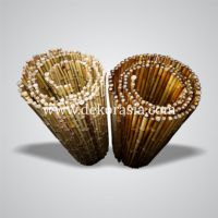 Paneles de Cercado de Bambú Cendani Ecológicos de 8 pies para Jardín, Protección de Privacidad, Cercas Exteriores, Enrejados y Portones Personalizados
