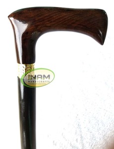 Bastón de Madera Refinada con Mango de Diseño, Bastón Hecho a Mano |   Soporte para Caminar Elegante para Hombres Mayores Coleccionistas, Regalo Elegante - Product Image 3