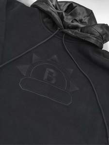 ฮู๊ดใส่ผ้าซาตินสำหรับผู้ชาย,เสื้อมีฮู้ดทำจากผ้าฝ้าย100% - Product Image 4