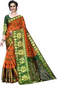 Banarasi Sarees En Soie Avec Chemisier Ethnique - Product Image 4