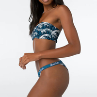 Ensemble de bikini populaire deux pièces personnalisé bikinis taille basse maillots de bain pour femmes bikinis