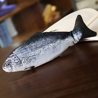 Peluche en forme de poisson, jouet électrique pour chat, simulation de poisson jouant