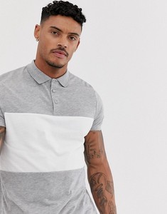 Camiseta de empalme de Color para hombre, Polo de algodón piqué de 210g, camiseta lisa personalizada, 100% algodón, venta al por mayor - Product Image 4