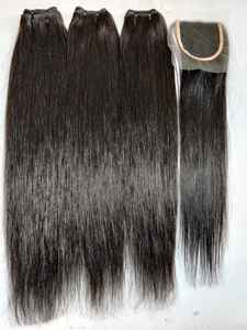 Extensiones de Cabello Virgen Remy Tyagi Modelo 561, Cabello Indio en Trama, Liso, Ondulado, Rizado Natural, Cutícula Alineada, Muestra Gratis - Product Image 3