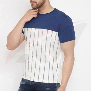 Camisetas de gimnasio de algodón con estampado de logotipo personalizado de alta calidad para hombre, ropa de verano de manga corta con dos colores al por mayor - Product Image 3