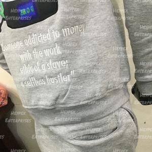 2025 Premium <b>Men's</b> <b>Grey</b> Zipper Hood <b>Sweatshirts</b> Solid Drop Shoulder Tracksuit Embroidered Technique Winter Outdoor Fashion Wear - Product Image 4