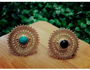 Vente en gros de bagues en pierre naturelle de style bohème bijoux à la mode avec réglage de lunette pour cadeau ou anniversaire - Product Image 2