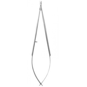 Micro Tijera Curva Tamaño 155 mm Instrumentos Dentales Quirúrgicos MAHERSI - Product Image 2