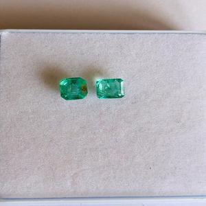 พลอยมรกตธรรมชาติเกรด AAA AAA คุณภาพระดับ AAA ความแวววาวสีเขียวละเอียดขนาด6.00*5.50มม. 2.08 CTS เครื่องประดับทำผ่านการรับรองจาก IGI narnoli - Product Image 4