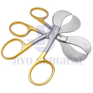 Tijeras de cordón umbilical de acero inoxidable Premium de 4 \ "de gran calidad para veterinarios y criadores de mascotas 100% nuevas de Jiyo Surgical Co - Product Image 1