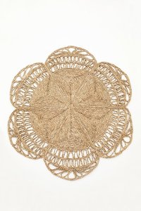 Tapis de sol rond en jonc de mer naturel pour chambre à coucher, salle de bain, salle à manger, camping-pour la décoration intérieure - Product Image 5