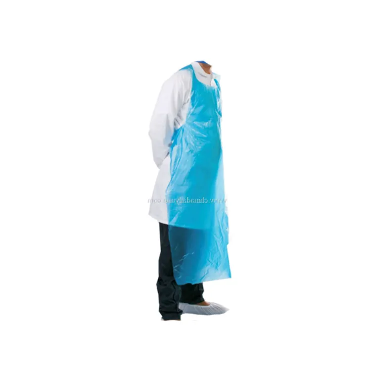 Disposable Protective Hospital Uniform Polyethylene Apron Manufacturer