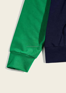 Sweat-shirts à capuche unisexes d'hiver avec choix de couleurs personnalisées, à blocs de couleur, manches régulières, en polaire polyester/coton, tissu polaire à blocs de couleur - Product Image 4