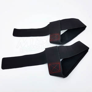 Non-Slip Weightlifting Hand Bar Gym Straps Leather <b>Weight</b> Lifting <b>Wrist</b> Support Lifting Strap - Product Image 5