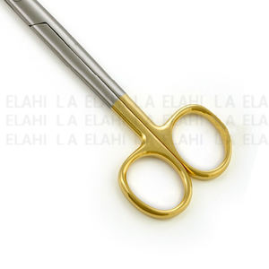 กรรไกร TC Mayo ขนาด 15 ซม. โค้ง ทำจากสแตนเลสสตีล ชุบทอง ขายส่ง ชุดเครื่องมือผ่าตัดแบบกำหนดเอง ปี 2026 - Product Image 3