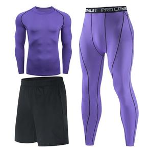 Ropa Deportiva de Compresión para Hombre, Chándal de Secado Rápido, Conjunto Deportivo para Correr, Gimnasio y Fitness - Product Image 2