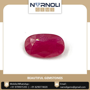 Oval Cut Original <b>Ruby</b> Gemstone Natural Loose Gemstones for Jewelry - Product Image 2