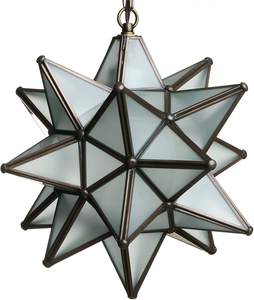 Luces colgantes de estrellas de cristal hechas a mano, decoración de boda para el hogar, estrellas de Metal para Navidad, otros candelabros, tarros de velas - Product Image 2