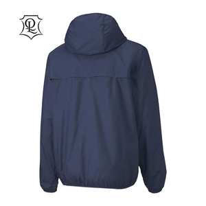 Chaqueta Cortavientos Impermeable Reflectante con Capucha para Hombre, Personalizada, de Lona de Poliéster, para Protección Laboral - Product Image 6