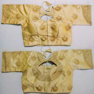 ชุดแต่งงานดีไซน์เนอร์ชุดล่าสุดคอลเล็คชั่นเสื้อปักลายหินสำหรับผู้หญิงอินเดียเสื้อผ้าส่าหรี - Product Image 4