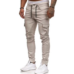 Best Quality Casual Cargo Trouser Pants Skinny Trousers for Men with Latest Designing and Pattern Styles on Wholesale Price - Product Image 5