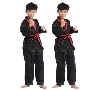 Uniforme de Taekwondo Personnalisé à Faible MOQ, Couleur au Choix, Haute Qualité, 100% Coton, pour Compétition et Entraînement, avec Ceintures pour Adultes - Product Image 3