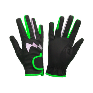 Greatest Wholesale New Arrival Multi Colors Lightweight <b>Portable</b> Top Design Leather Equestrian Horse Riding Glove For Ladies - Product Image 1