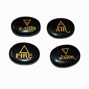 Earth-Air-Fire-น้ำ Reiki ชุดหิน - Product Image 3
