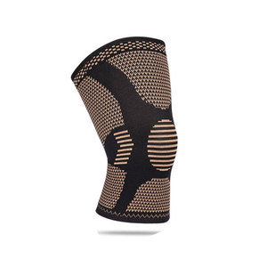 Hot Sale Customized New High Elastic Compression Knee Sleeve Winter Knee <b>Brace</b> For Men Breathable Knee <b>Support</b> - Product Image 4