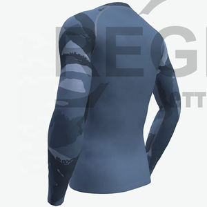 Soutien-gorge de Sport haut Fitness éruption Guard vêtements athlétiques t-shirts Homme Popeline Col Rond Sous Vetement Femme Uniformes personnalisables - Product Image 5