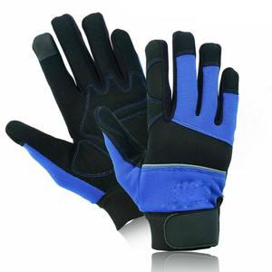 Gants de sécurité en cuir véritable personnalisés, confortables, anti-impact, ignifuges, pour les mécaniciens, utilisables en toutes saisons - Product Image 3