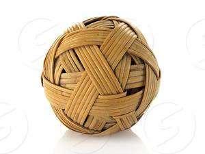 BOLA DE RATÁN ARTESANAL ECOLÓGICA en VIETNAM - Product Image 3