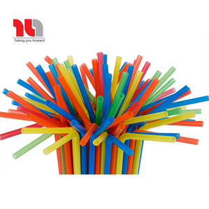 Accesorios de barra de pajitas de plástico desechables compostables PLA/PP biodegradables ecológicos para restaurantes - Product Image 5