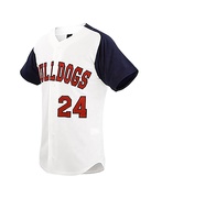 Uniforme de baseball à manches courtes pour garçons personnalisable, vêtements de sport respirants avec impression par sublimation
